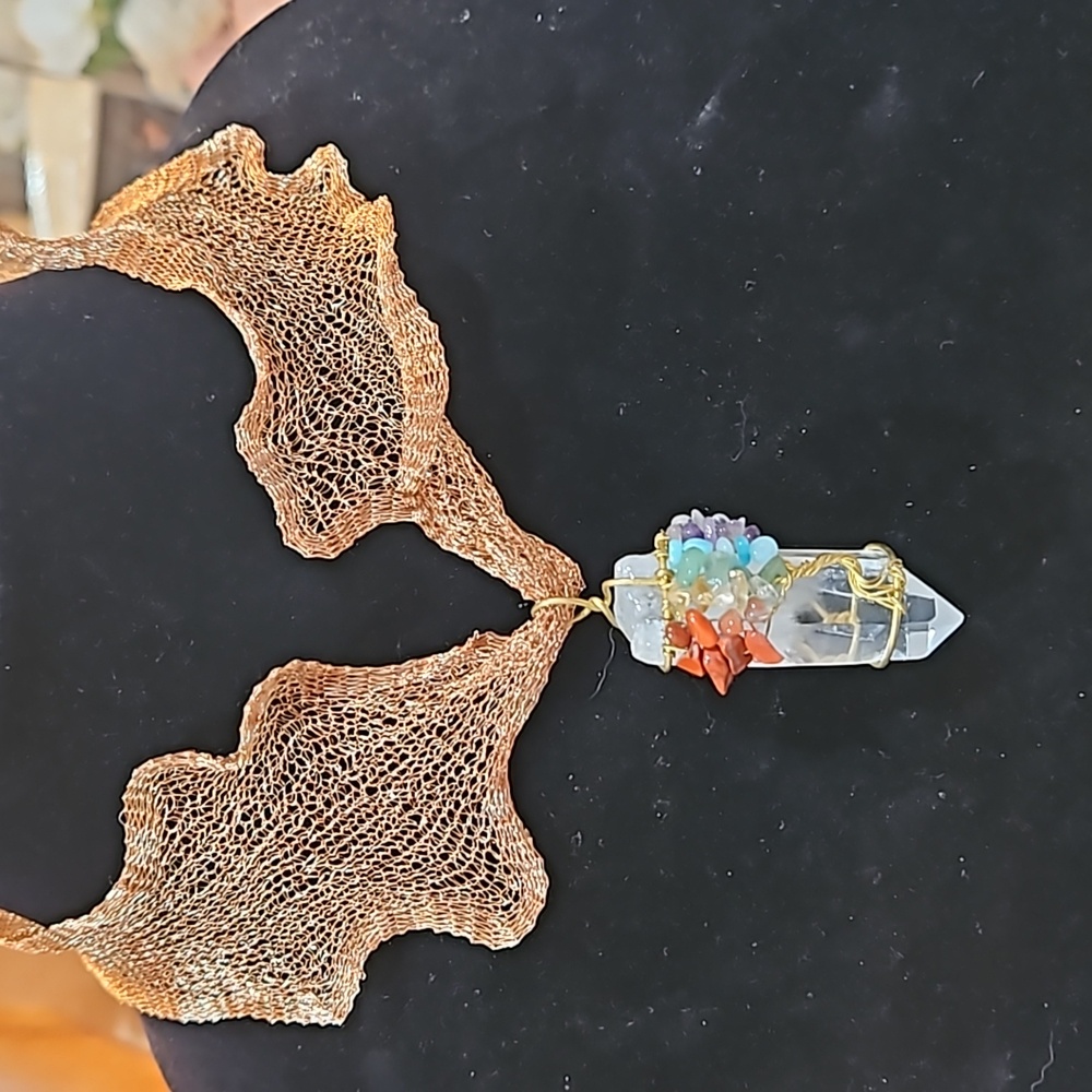 Tree of Life Quartz Necklace